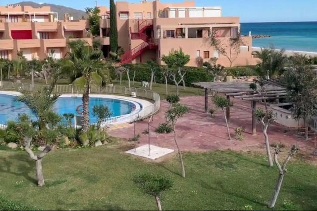 Estudio En Urbanizacion Naturista Con Piscina Junto Al Mar เบรา ภายนอก รูปภาพ