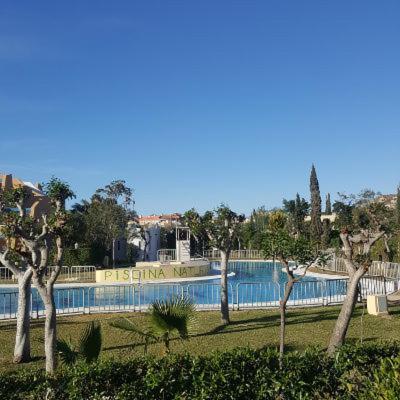 Estudio En Urbanizacion Naturista Con Piscina Junto Al Mar เบรา ภายนอก รูปภาพ